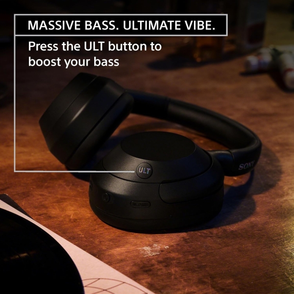 Sony WH-ULT900N WEAR Over-Ear Noise Canceling Bluetooth Headphones with Alexa Built-in, Comfortable Design, 30-Hour Battery, Massive Bass, & Signature Noise Canceling Found in 1000X Series - Image 9