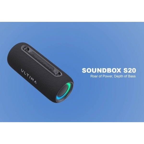 Soundbox S20 | Hi-Fi 30W Bluetooth Speaker with Supreme Sound | 7.5Hours Playtime | 70MM Driver Size | Ultima Surround Stereo Sound | Dynamic RGB LED Lights | TWS Mode | IPX5 Rated speaker - Image 3