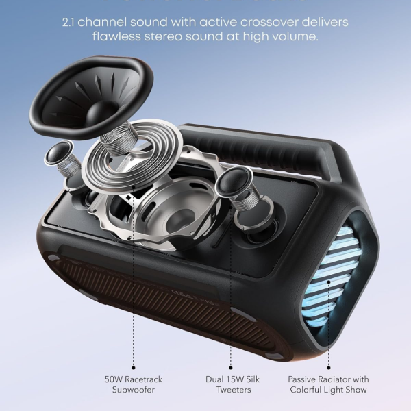Soundcore Boom 2 by Anker Outrdoor Speaker - Image 3