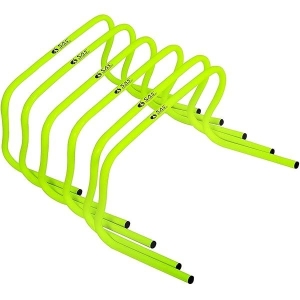 Speed Training and Practice Hurdle 6 inch Set of 5 Pieces