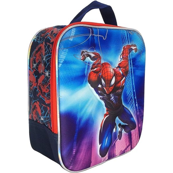 Spiderman 3D School Bag Trolley With Backpack For Kids/ Boy Include Lunch bag And pencil Pouch (15) By Mitrata - Image 5
