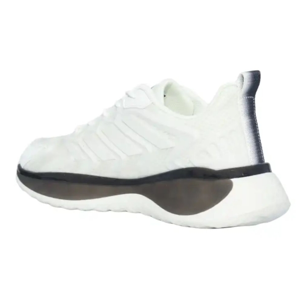 Sport Synthetic Round Toe Lace Up Closure Medium Width Casual Sneakers For Men (2851) - Image 4
