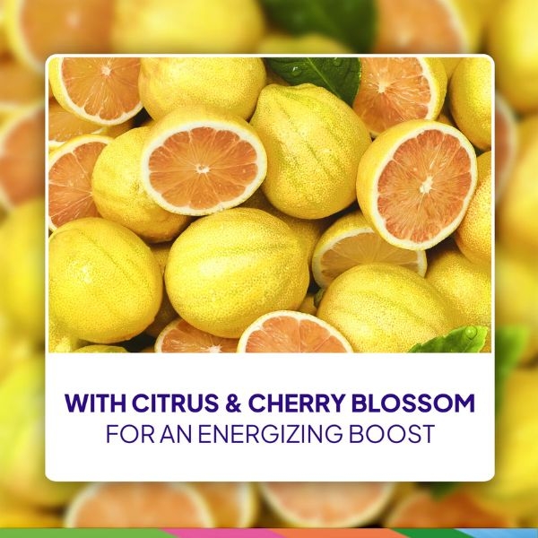 St.Lves Energizing Body Wash, Citrus & Cherry Blossom, 22 fl oz - Image 3