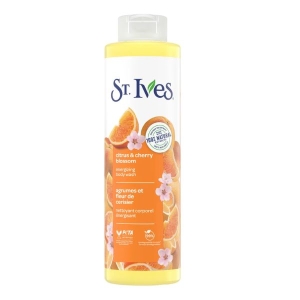 St.Lves Energizing Body Wash, Citrus & Cherry Blossom, 22 fl oz
