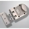 Stainless Steel Deadbolt Lock for Main Door – Suitable for Right & Left-Handed Wooden Doors