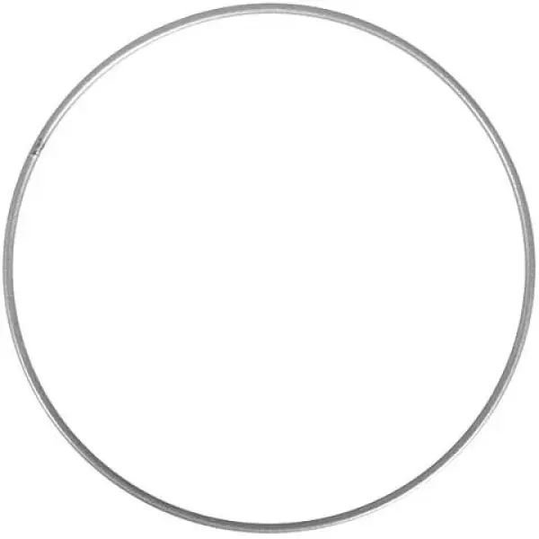 Stainless Steel Round/ Metal O-Ring 8 inches/ 22cm - Image 2