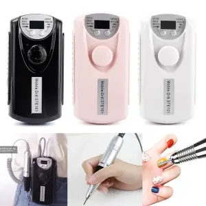 STE 101 Portable Nail Drill Rechargeable Electric Nail Drill For Nail Technicians Manicure Equipment Beauty Salon Nail Technician Tool