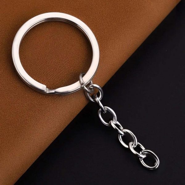 Steel Metal keyChain/KeyRing 10 pcs packet - Image 3