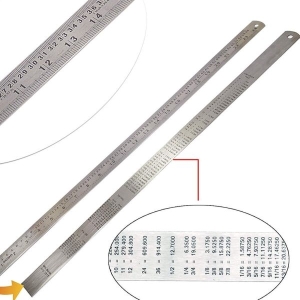 Steel Ruller/ Scale of 100 cms/ 40 Inch Iron Scale By Mitrata