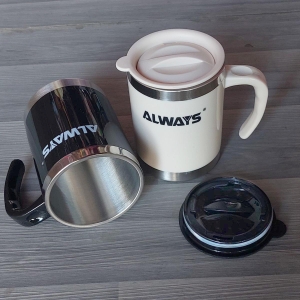 Insulated Water Stainless Steel Thermos Mug (400ml)