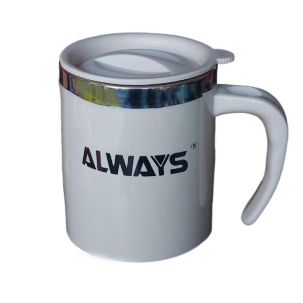 Insulated Water Stainless Steel Thermos Mug (400ml) - Image 2