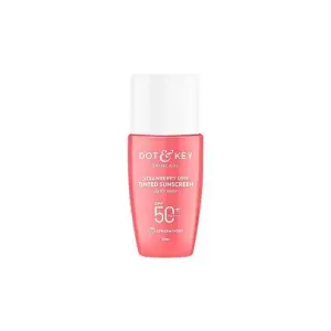Strawberry Dew Tinted Sunscreen SPF 50+ PA++++ 50ml (Warm Ivory)