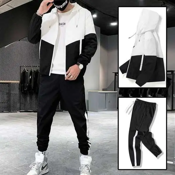 Stretchable Summer Jacket And Jogger Set For Men - Fashion | Joggers For Men | Jackets For Men | Men'S Wear | - Image 3