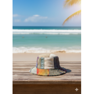 Stylish and Sun-Protected with the Eco-Friendly Handmade Hemp & Cotton Mix Hat For Unisex