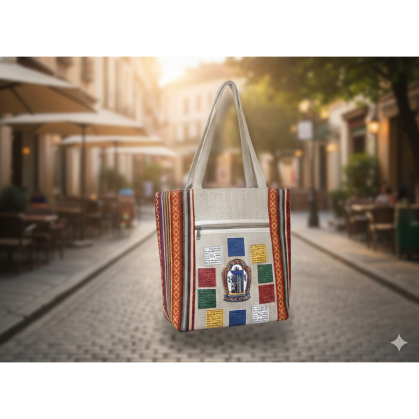 Stylish Cotton Shoulder Bag for Women - Image 4