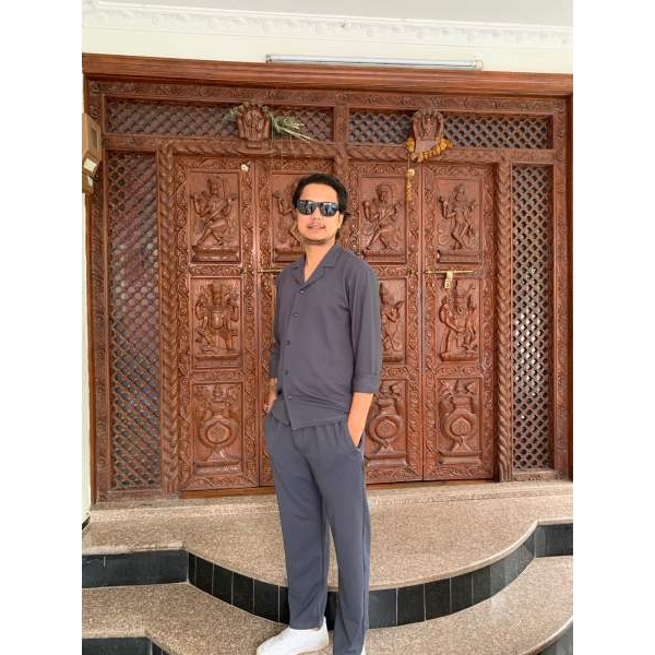 Stylish full sleeves co-ord set for men’s - Image 2