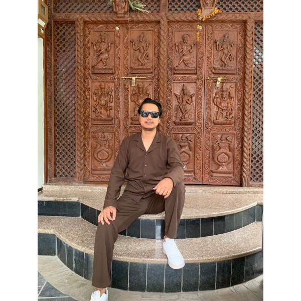 Stylish full sleeves co-ord set for men’s - Image 3
