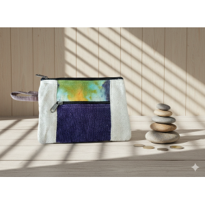 Stylish Hemp & Cotton Mix Purse For Women