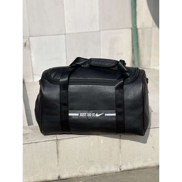 Stylish PU Leather Travel Duffle Bag | Multi-Purpose Gym & Weekend Bag - Image 3