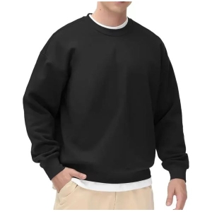 Summer Cotton Terry Plain Sweatshirt For Men's.