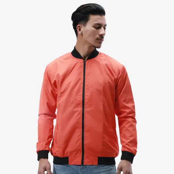 Summer Double Layer Bomber Windcheater Jacket For Men. - Fashion | Jackets For Men | Men's Wear | Windcheaters | - Image 2