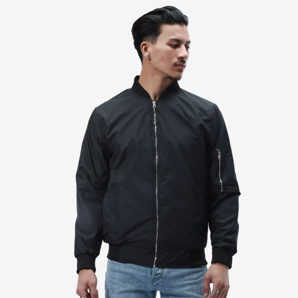 Summer Double Layer Bomber Windcheater Jacket For Men. - Fashion | Jackets For Men | Men's Wear | Windcheaters | - Image 3