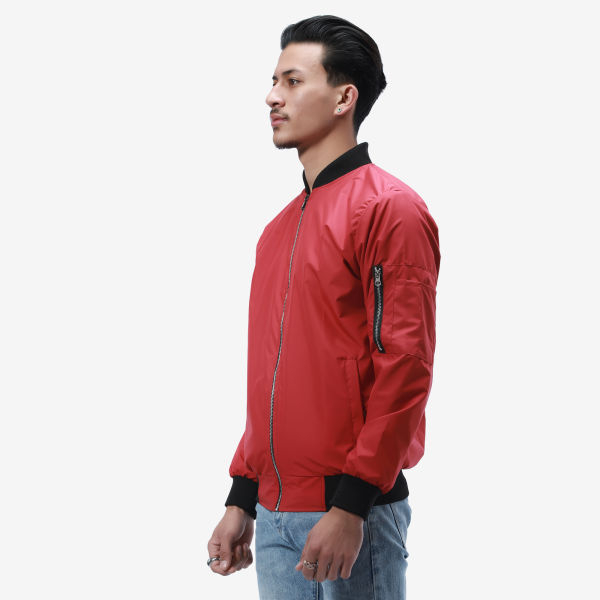 Summer Double Layer Bomber Windcheater Jacket For Men. - Fashion | Jackets For Men | Men's Wear | Windcheaters | - Image 3