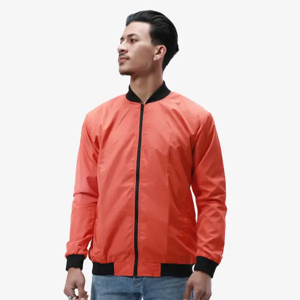 Summer Double Layer Bomber Windcheater Jacket For Men. - Fashion | Jackets For Men | Men's Wear | Windcheaters | - Image 3