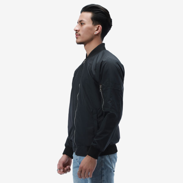 Summer Double Layer Bomber Windcheater Jacket For Men. - Fashion | Jackets For Men | Men's Wear | Windcheaters | - Image 4