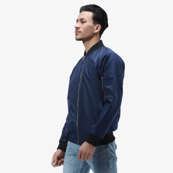 Summer Double Layer Bomber Windcheater Jacket For Men. - Fashion | Jackets For Men | Men's Wear | Windcheaters | - Image 4