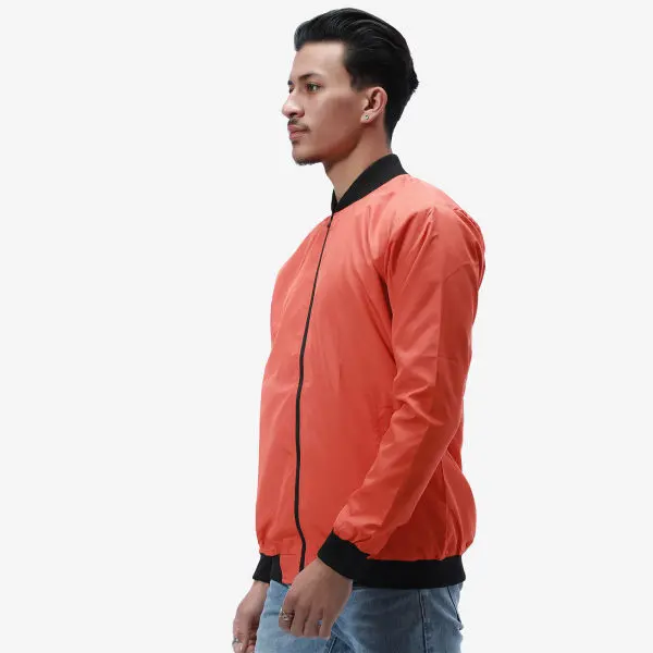 Summer Double Layer Bomber Windcheater Jacket For Men. - Fashion | Jackets For Men | Men's Wear | Windcheaters | - Image 4