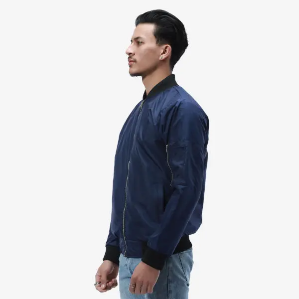 Summer Double Layer Bomber Windcheater Jacket For Men. - Fashion | Jackets For Men | Men's Wear | Windcheaters | - Image 5