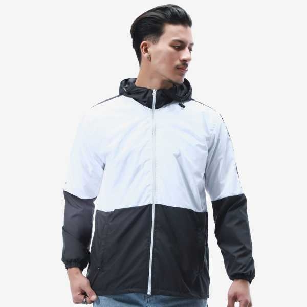 Summer Double Layer Hooded Windcheater Jacket For Men. - Fashion | Jackets For Men | Men's Wear | Windcheaters | - Image 2