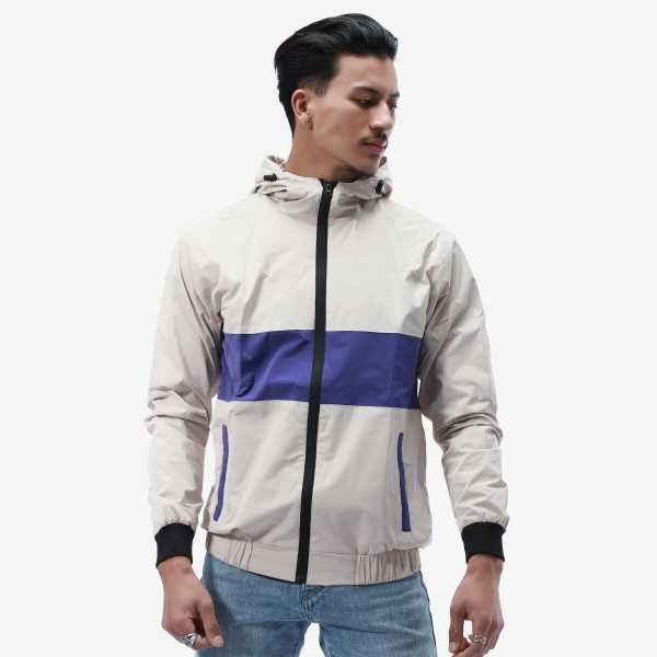 Summer Double Layer Hooded Windcheater Jacket For Men. - Fashion | Jackets For Men | Men's Wear | Windcheaters | - Image 2