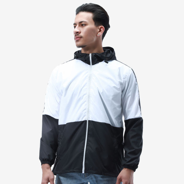 Summer Double Layer Hooded Windcheater Jacket For Men. - Fashion | Jackets For Men | Men's Wear | Windcheaters | - Image 3