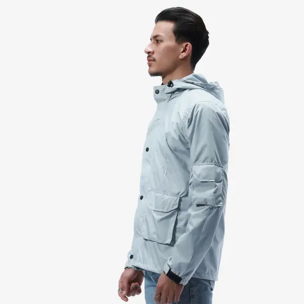 Summer Double Layer Hooded Windcheater Jacket For Men. - Fashion | Jackets For Men | Men's Wear | Windcheaters | - Image 3