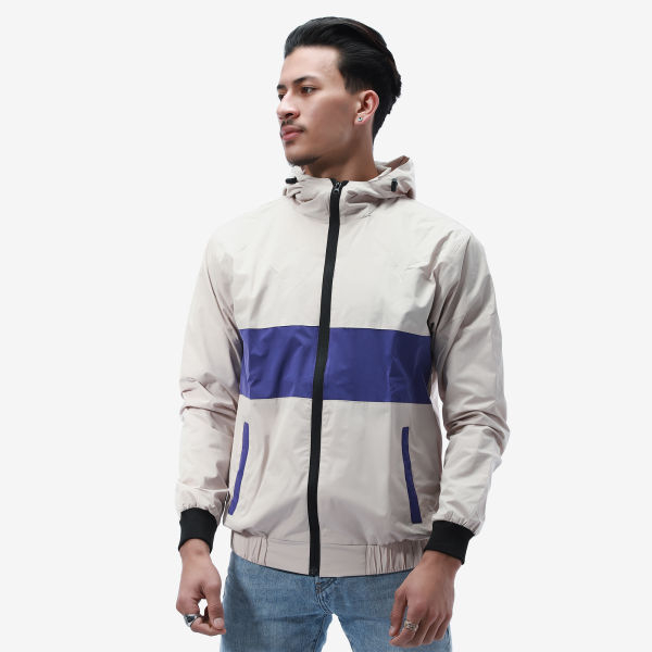 Summer Double Layer Hooded Windcheater Jacket For Men. - Fashion | Jackets For Men | Men's Wear | Windcheaters | - Image 3