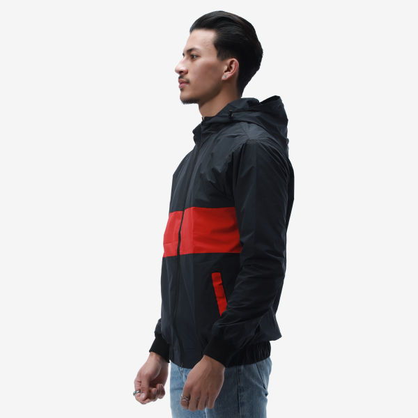 Summer Double Layer Hooded Windcheater Jacket For Men. - Fashion | Jackets For Men | Men's Wear | Windcheaters | - Image 3