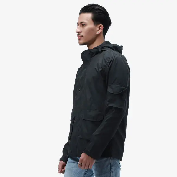 Summer Double Layer Hooded Windcheater Jacket For Men. - Fashion | Jackets For Men | Men's Wear | Windcheaters | - Image 3