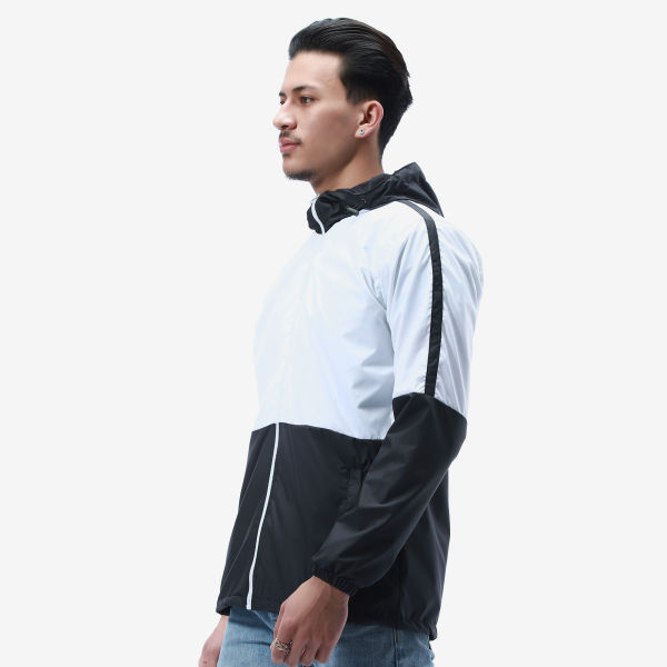 Summer Double Layer Hooded Windcheater Jacket For Men. - Fashion | Jackets For Men | Men's Wear | Windcheaters | - Image 4