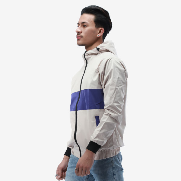 Summer Double Layer Hooded Windcheater Jacket For Men. - Fashion | Jackets For Men | Men's Wear | Windcheaters | - Image 4