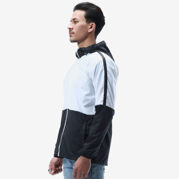 Summer Double Layer Hooded Windcheater Jacket For Men. - Fashion | Jackets For Men | Men's Wear | Windcheaters | - Image 5