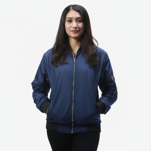 Summer Double Layered Bomber Jacket For women. - Fashion | Jackets For Women | Women's Wear | Bomber Jackets |