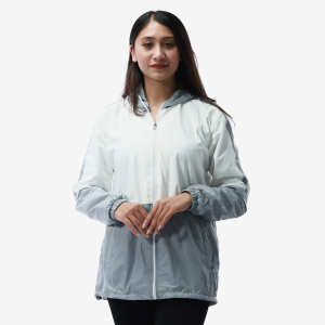 Summer Double Layered Fancy Windproof Jacket For Women. - Fashion | Jackets For Women | Women's Wear | Windproof Jackets |