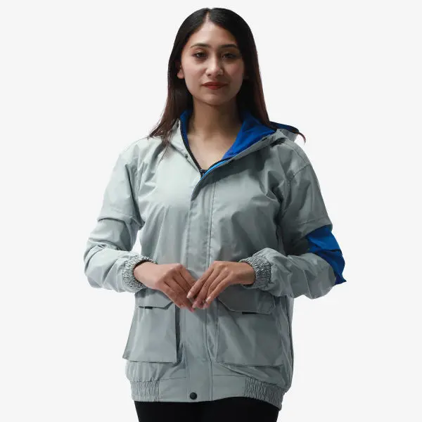 Summer Double Layered Windproof Jacket For women. - Fashion | Jackets For Women | Women's Wear | Windproof Jackets | - Image 2