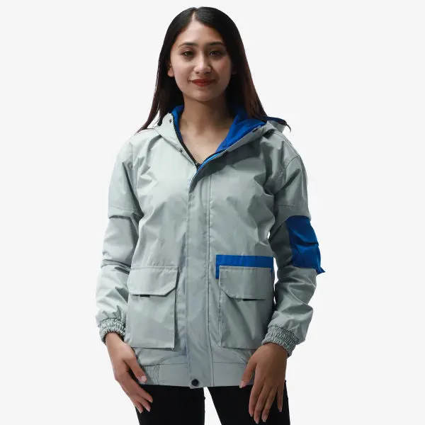 Summer Double Layered Windproof Jacket For women. - Fashion | Jackets For Women | Women's Wear | Windproof Jackets | - Image 3
