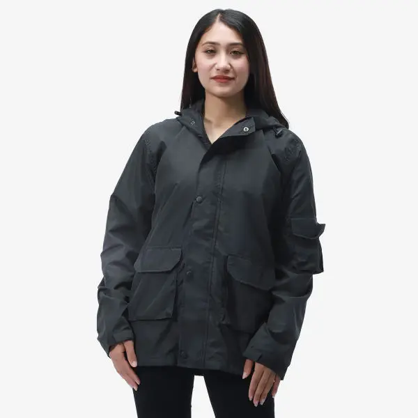 Summer Double Layered Windproof Jacket For Women. - Fashion | Jackets For Women | Women's Wear | Windproof Jackets | - Image 3