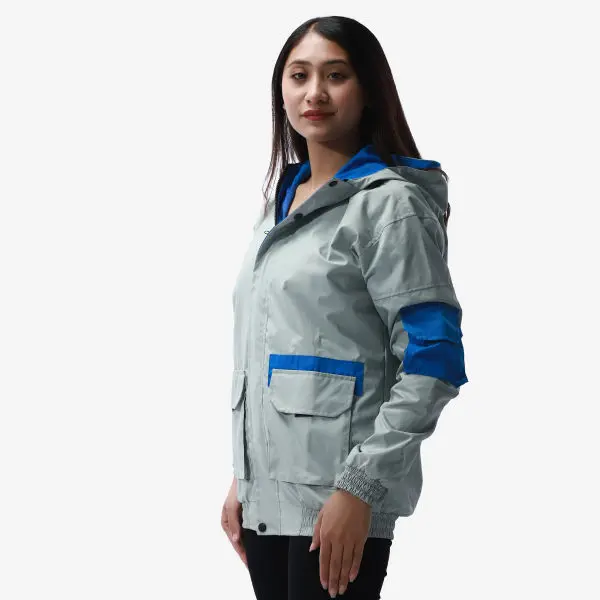 Summer Double Layered Windproof Jacket For women. - Fashion | Jackets For Women | Women's Wear | Windproof Jackets | - Image 4