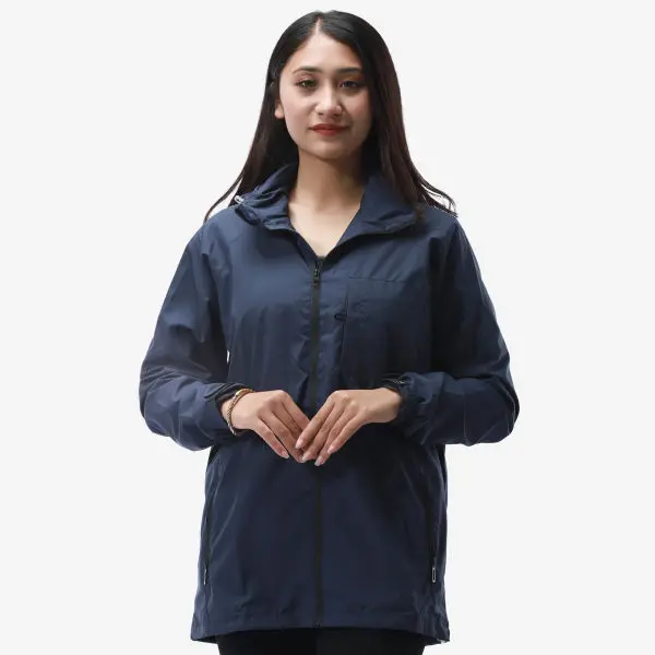 Summer Double Layered Windproof Jacket For Women. - Fashion | Jackets For Women | Women's Wear | Windproof Jackets | - Image 4