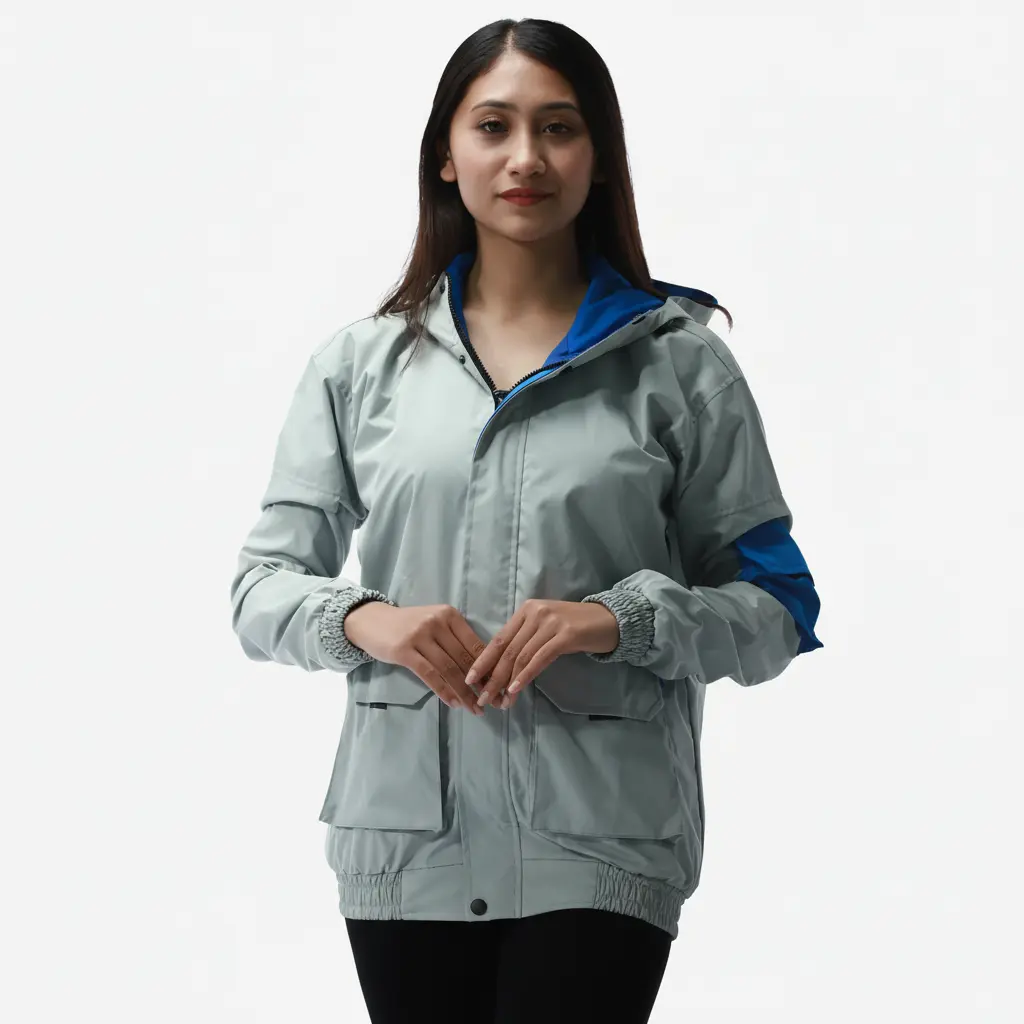 Summer Double Layered Windproof Jacket For women. - Fashion | Jackets For Women | Women's Wear | Windproof Jackets |